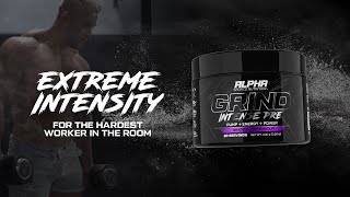 ALPHA SPORTS NUTRITION® - GRIND INTENSE PRE-WORKOUT