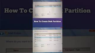 How to Create Disk Partition #shorts #harddrive #diskpartition #partition #pc #mobile #views #short