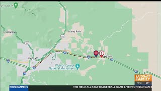Crash closes portion of I-40 near Flagstaff