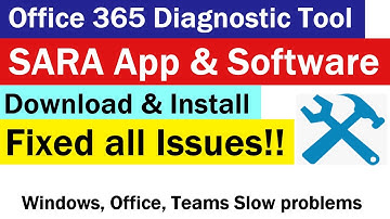 Download SARA in PC | How to Download Microsoft support and recovery assistant tools | #microsoft