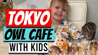 Tokyo Owl Cafe With Kids (Owl Cafe Fukurou)