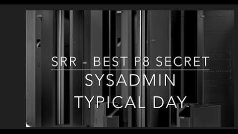 PowerVM Simplified Remote Restart (SRR) - best P8 secret - saves bike ride