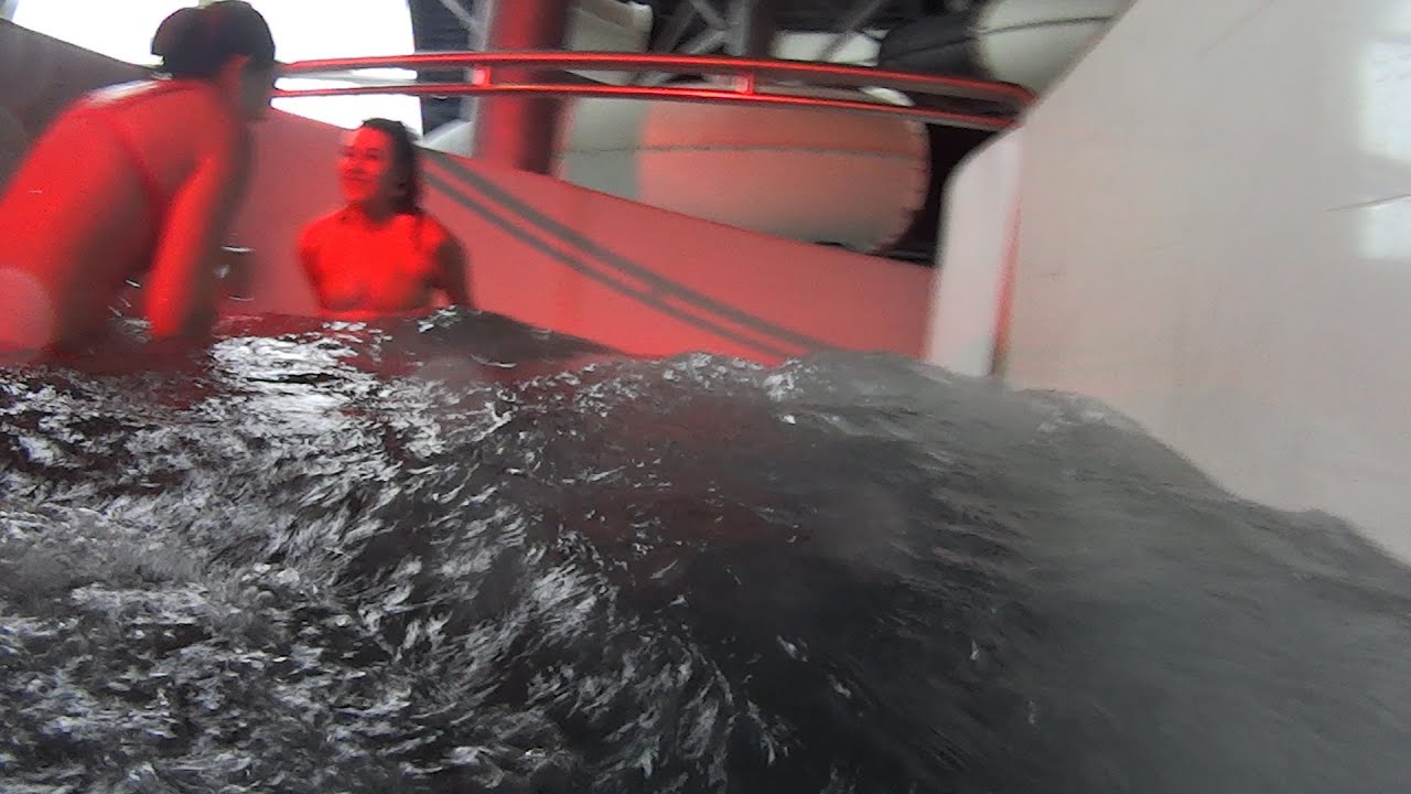 Scary Water Slide at Galaxy Erding - YouTube
