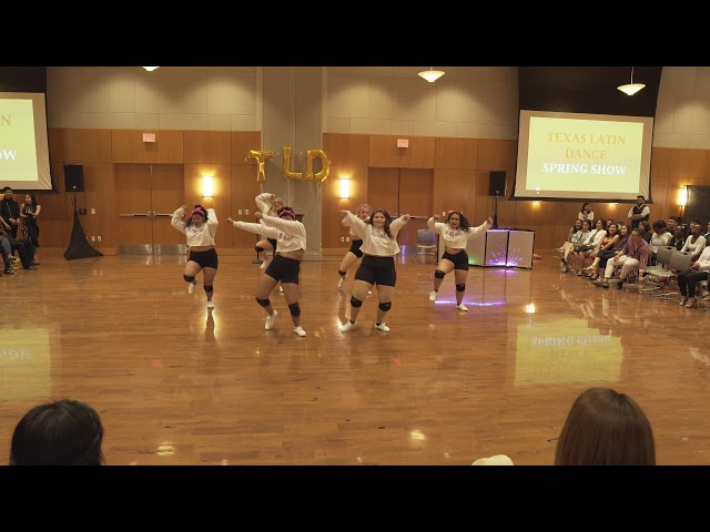 TLD Reggaeton Company performing at the Texas Latin Dance Spring Show 2019