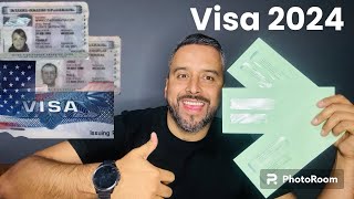 VISA AMERICANA 2024 renovación , primera vez y costos 2024 #visa #2024 #visaamericana precios y más