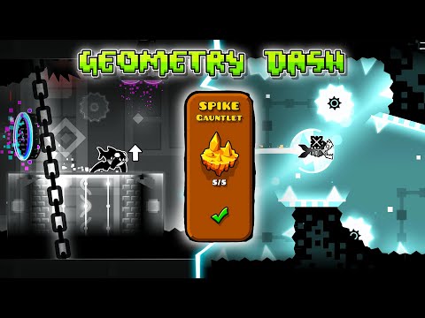 САМЫЙ КОЛЮЧИЙ ГАУНТЛЕТ!!! (SPIKE GAUNTLET) ► Geometry Dash #50