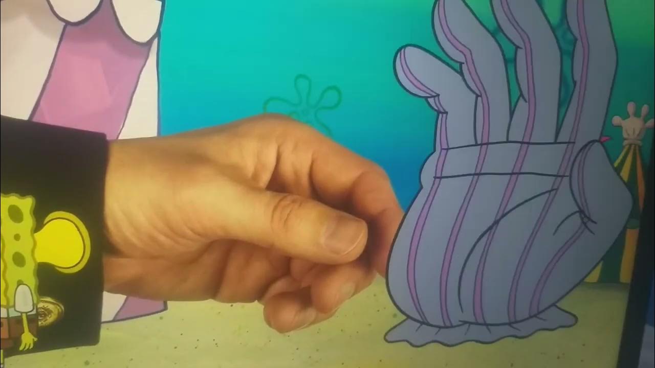 The chum bucket glove growling Spongebob Handemonium. YouTube