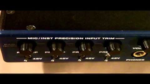 Recording with Darth Fader - Audio Interfaces