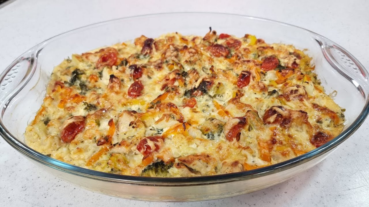 Shije Shtëpie - Recetë e shijshme në tavë brokoli, lulelakër, gjoks pule nga Znj. Vjollca - Tv Klan