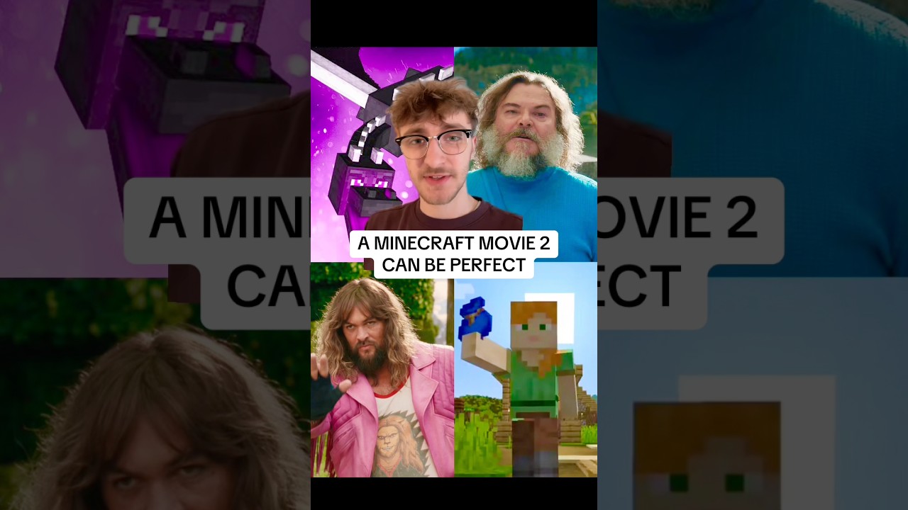 A MINECRAFT MOVIE 2 CAN BE PERFECT‼️❄️