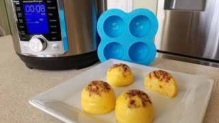 Instant Pot Ultra Mini STARBUCKS SOUS VIDE EGG BITES Silicone Molds 3qt Pressure Cooker