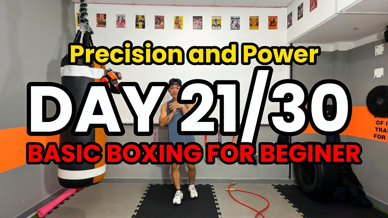 30 Days of Basic Boxing at Home for Beginners 