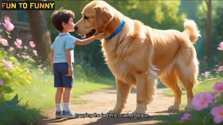 The Brave Little Boy and His Loyal Dog | Heartwarming Tale of Courage and Loyalty