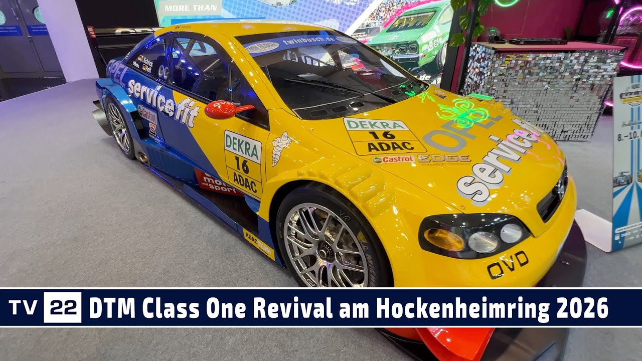 MOTOR TV22: DTM Class One Revival imRahmen ADAC Hockenheim Historic - Das Jim Clark Revival 2026