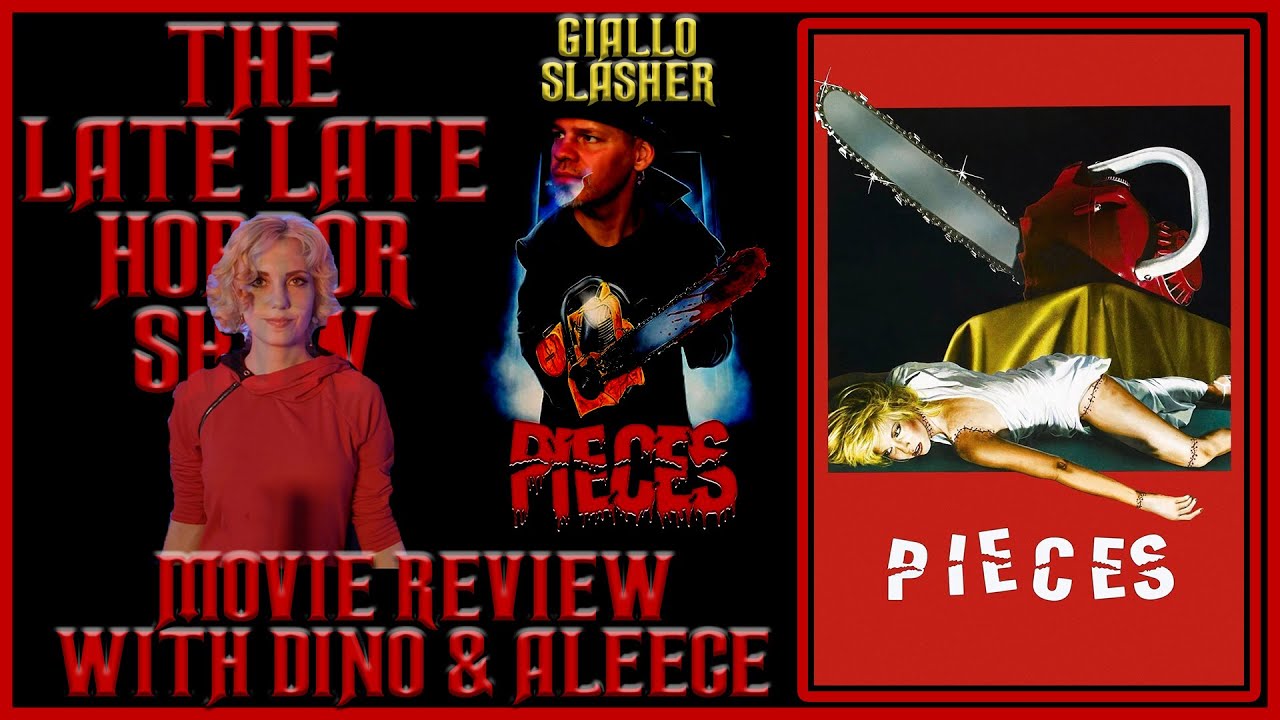 Pieces 1982 Giallo Crime Slasher | Giallo Classic | Movie Review With Dino & Aleece