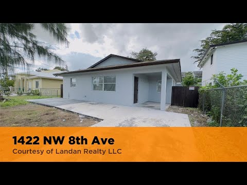 1422 NW 8th Ave, Florida City, FL home video tour