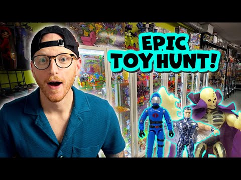 Flew to Florida… For This VINTAGE TOY HUNT?! Echo Base Collectibles Shocks Me!