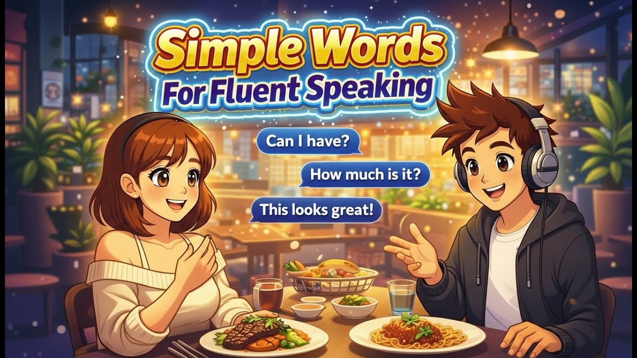 How to Order Food in a Restaurant in English | Easy Daily Conversation