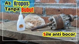 cara memperbaiki As kropos pada pompa air