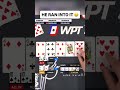 When the Short Stack Finds POCKET TENS 😱 #poker #casino #pokerhands