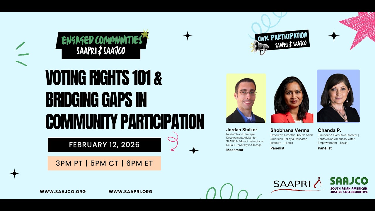 Civic Participation & Democracy | Voting Rights 101 & Bridging Gaps in Community Participation