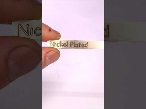 Nickel Plated Strip vs Pure Nickel #ErCanShort #Nickel #Strip