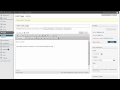 inserting a youtube video into a wordpress page