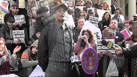 VOCAL Leader Bobby Tolbert Protesting Cuts to Soci...