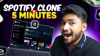 Unbelievable🔥This AI Agent Builds Entire Spotify in 5Min | NO CODING❌