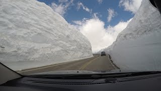 Beartooth Pass & Cheif Joseph Highway GoPro time lapse 5/28/2017