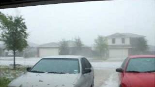 Hail storm! leander TX