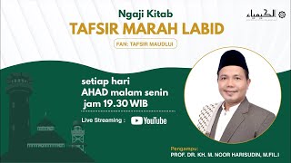 🔴(LIVE) Kajian Kitab Tafsir Marah Labid Pertemuan 108 Dirasah Virtual Alkimya