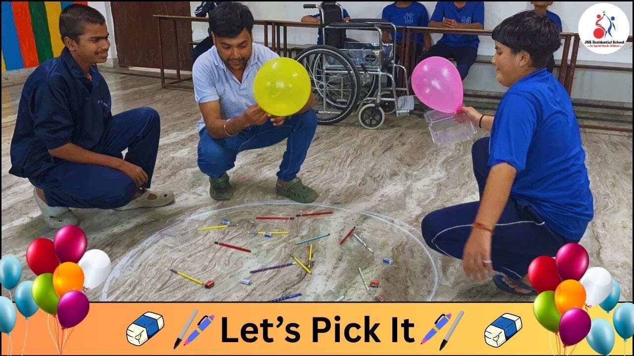 Let's pick it ⏐ JSR Special School ⏐ USR Indu Samiti