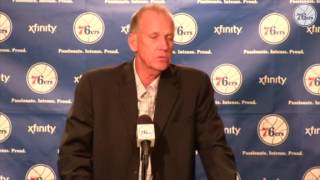 Doug Collins postgame press conference 10-17-12