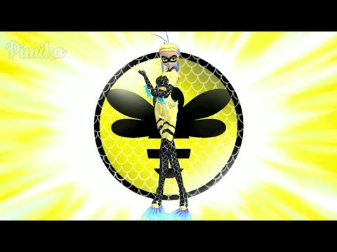 MMD Miraculous Aqua Queen Bee Transformation Power FANMADE 