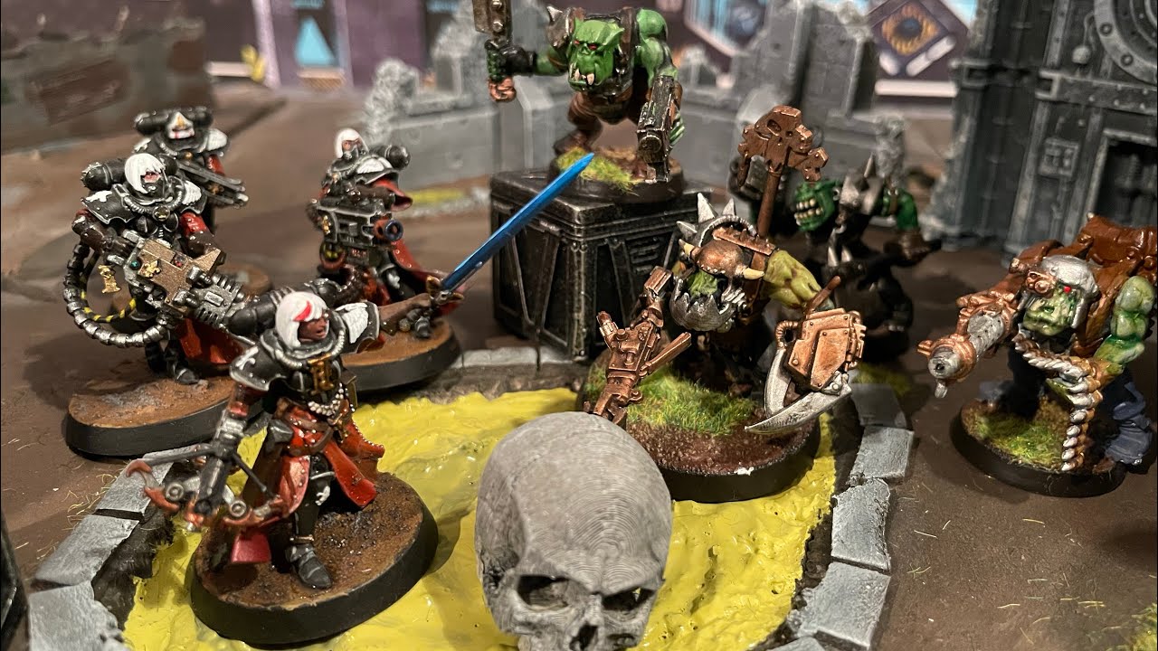 Onepagerules - Warcry Tournament Semi-Final 1 (Orcs Vs Battle Sisters)