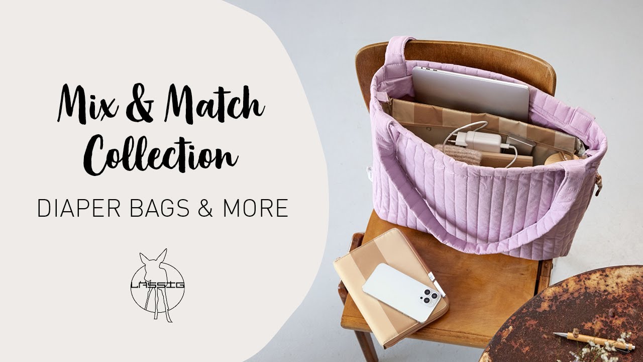 Diaper Bags & more | Combine the perfect diaper bag & accessories for everyday family life! | LÄSSIG