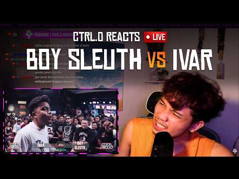 CTRL.O Reacts Live | EP207 | Fliptop - Boy Sleuth vs. Ivar