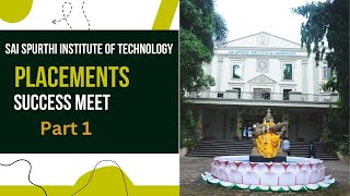 Sai Spurthi Institute of Technology Placements Success Meet | Part 1 | SAIS | SSIT screenshot 1