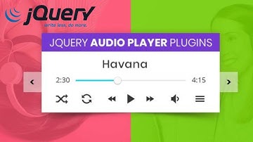 Audio Player Using Jquery Plugins | Build A Audio Player Using Jquery Plugin In Urdu / Hindi