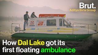 Dalpari Kashmirs First Floating Ambulance By Borderless World Foundation Force For Good Hero
