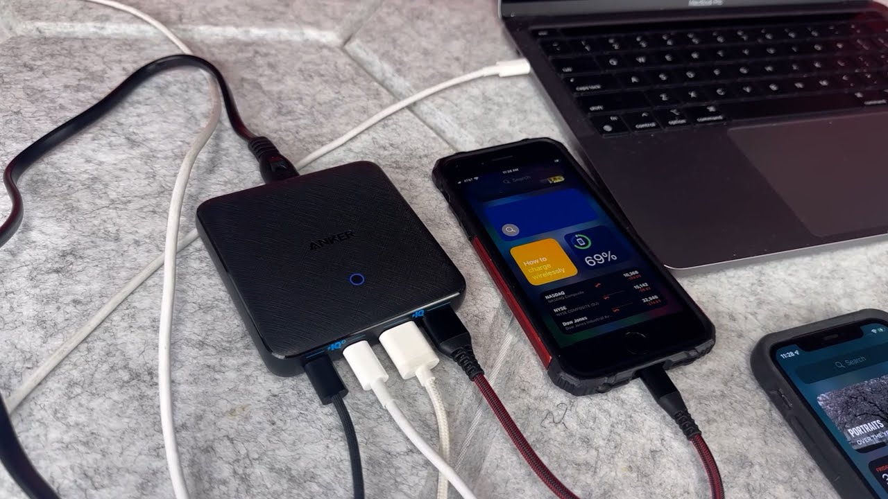 Anker 4 Port Fast Intelligent Charger Review - Fast USB C Chargers