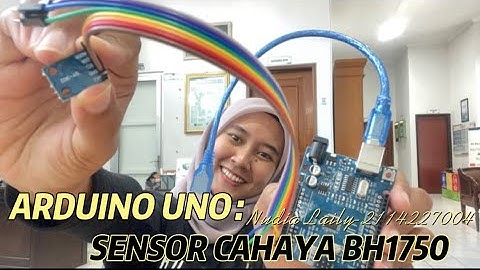 RANGKAIAN ARDUINO 5 - SENSOR CAHAYA BH1750