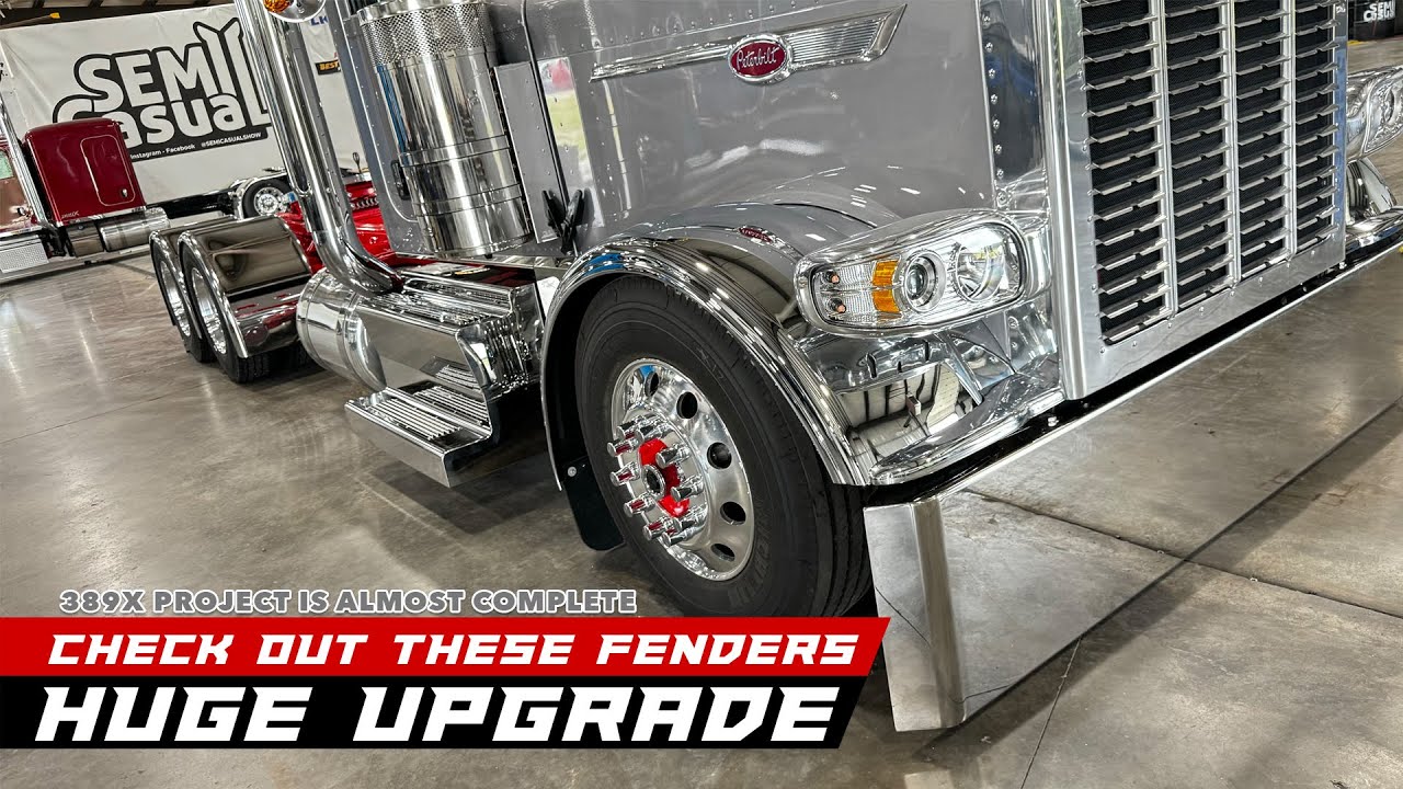 Peterbilt 389x -  fenders are EPIC!!