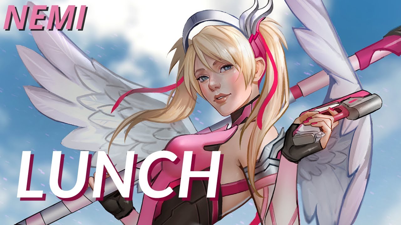💖LUNCH - Pink Mercy Montage (Overwatch 2)