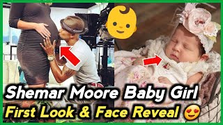Shemar Moore Baby Girl First Look | Shemar Moore Baby Name Reveal