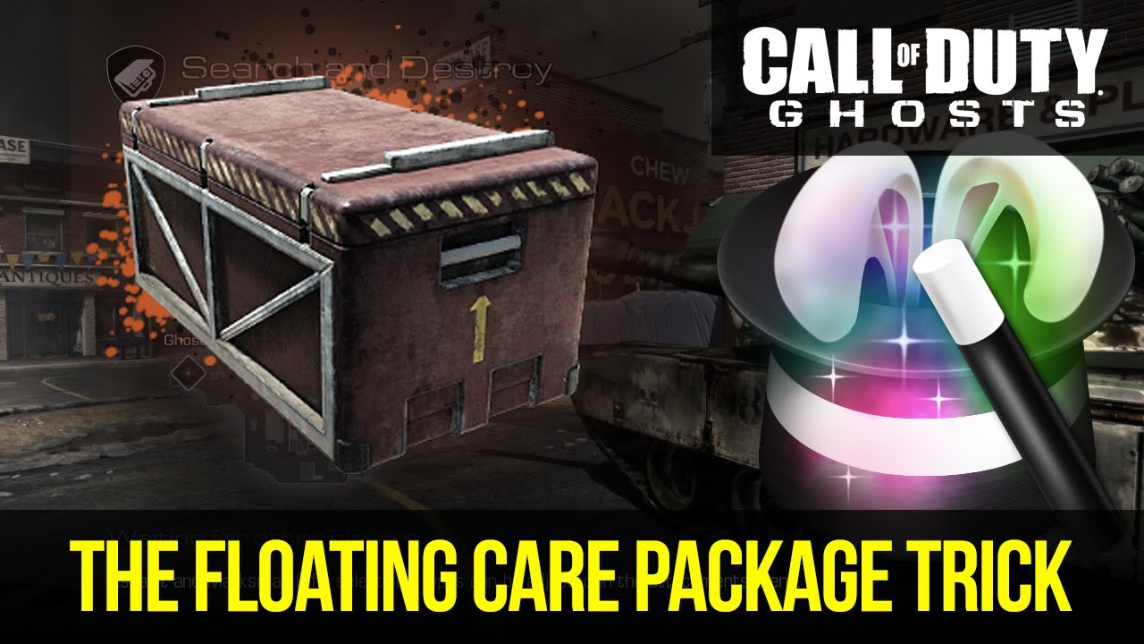 COD Ghosts :: CoD Magic 101 - "The Floating Care Package Glitch"