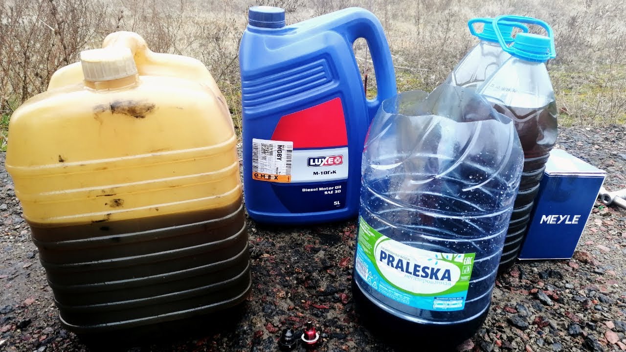 Промывка двигателя соляркой.Что произойдет!? - YouTube