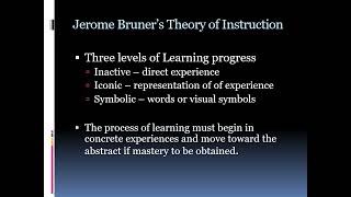 Module 4:Theories and Principles in the Use of Technology-Driven Lessons