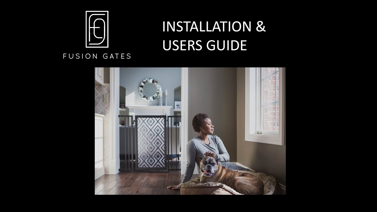 Pet Gate Installation Instruction Video | Fusion Gates